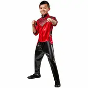 Shang-Chi Legend of the Ten Rings Marvel Superhero Movie Child Boys Costume