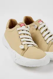 Peu Stadium Beige textile sneakers for women