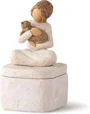 Willow Tree Kindness (girl) Keepsake Box, sculpted Hand-Painted Keepsake Box