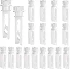White Vertical Blind Stem Replacement 20 Pack Invisible Window Blind Clips
