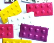Girl BUILDING BLOCK Brads Toys Child Toddler Scrapbooking Card Making Stamping