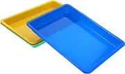 WEKAMOS 4pcs Organizing Tray for Classroom and Home for Preschool Storage Art and Crafts Easy to Clean Material Multi Functional Use