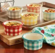 Pioneer Woman Gingham Ramekins