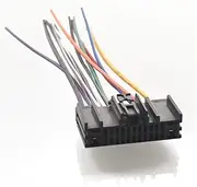 car Radio Wiring Harness Car DVD Player Power Wire Cable Plug Male, for Ford, for Focus 2011+, for Fiesta C-Max 2010+