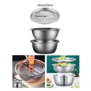 Drain Basket Ginger Grater Vegetable Slicer for Fruits Cucumbers Cheese