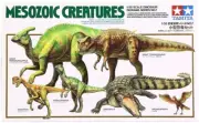 Tamiya Models 1/35 Dinosaur Series Diorama Set No.7 - Mesozoic Creatures