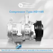 ✅A/C AC Compressor Fits 99-04 Jeep Grand Cherokee 4.7L 55115907AB CO 22033C