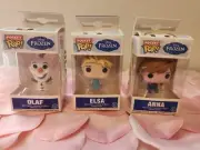 NEW Funko Pocket POP! Keychains Frozen Olaf Anna Elsa