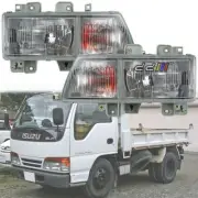 New Set Front Left Right Side Headlight Lamp For Isuzu Elf Truck + DHL FAST SHIP