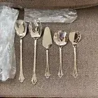Reed & Barton NEW DEVONSHIRE Serving Spoons Cake Server Lot Of 5