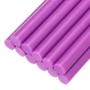 12pcs Mini Hot Glue Sticks for Glue Gun 0.43"x4" Purple