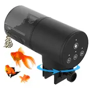 Advwin Automatic Fish Feeder for Aquarium, Moisture-Proof Fish Food Dispenser for Fish Tank, Vacation Fish Feeder Timer, Electric Adjustable Auto Fish Food Dispenser Two Fixed