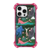 iPhone 16 Pro Bounce Case MagSafe Compatible When the night was dark and humans were asleep, Where did these four Cryptids secretly meet...??