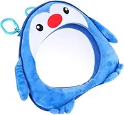 QUMIIRITY 1Pc Penguin Mirror for Car Rear View Backseat Observation Mirror Cute Design for Safe Monitoring While Driving