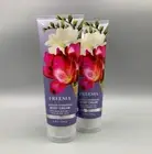 Bath & Body Works Freesia Ultimate Hydration Shea Butter Cream S/2 8 Oz #1001U
