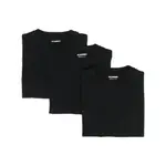 [Jil Sander] Jil Sander Short-sleeve 3-pack T-shirts M BLACK