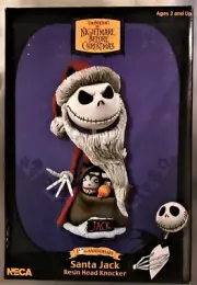 NIGHTMARE BEFORE CHRISTMAS SANTA JACK NBX MINTinBOX head knocker bobber NECA2003