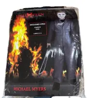 Halloween Michael Myers Jumpsuit & Mask Costume Youth L (12-14)
