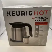 Keurig Hot 2.0 Thermal Carafe Stainless 32 oz Silver Use w/ Keurig Plus Series