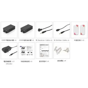 【MR3C】含稅附發票 UPMOST 登昌恆 Uptech C505 Cat.5 HDMI影音延伸器 (4K2K)