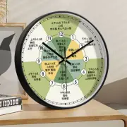 Simple Health Wall Clock Modern Quartz Watch Large Dial Digital Clock Office