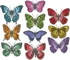 Sizzix Die Set, Flutter by Tim Holtz, 20 Pack, Multi Color, One Size Framelits,
