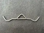 2PCS GAMBREL HOOK 320MM X 8MM 13" STAINLESS BUTCHER HUNTING FARM HEAVY DUTY Free