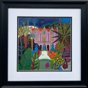 Darlene Kulig "St. Nicholas Abbey - Gates of Old" Custom Framed New Art Print
