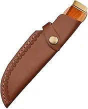 Leather Belt Knives Sheath,Folding Knives Sheath | Multi Tool Knives Sheath with Snap Closure Folding Knives Sheath Case with Belt Loop for Belt