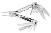 SOG Powerplay Satin Finished Multitool w/Nylon Sheath+Pouch & Hex Bit Kit - EDC