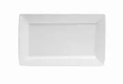 Oneida R4570000384 Botticelli Bright White 14.5"x7" Oval Porcelain Platter