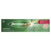 Berocca Energy Original Berry 15 Effervescent Tablets