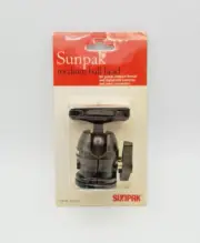 New Sunpak 620-711 Medium Tripod Ball Head with 1/4"-20 Mount