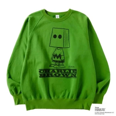 Vintage Peanuts Men's M Nexus Vii Seven Charlie Brown Crew Japan Exclusive