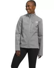 The North Face Apex Bionic 3 Jacket Womens Medium Gray Mock Neck Full Zip UPS166