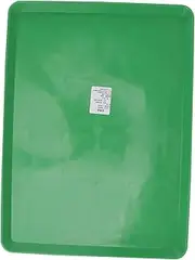 Yardwe 1pc Pet Toilet Dog Kennel Tray Dog Crate Pan Replacement Dog Kennel Bottom Tray Replacement Dog Kennel Pan Dog Pads for Crate Dog Kennel Small Dog Crate Tray Pans Green Plastic