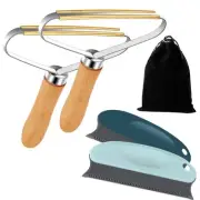 AFEISY Pet Hair RemoverReusable Lint CleanerFabric Edge Carpet Scraper for Cl...