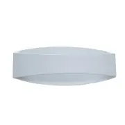 CANNES Wall Light Interior Surface Mounted Up/Down 6W Curved Matte White 3000K 468LM