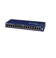 GS116V2, NetGear, PROSAFE PLUS 16-PORT GIGABIT DESKTOP SWITCH