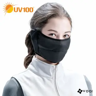 【UV100】防曬 石墨烯恆溫舒絨保暖口罩-護耳包覆(LC22723) VOAI