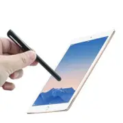 1-2Pcs Capacitive Black Touch Screen Pen Metal Screen Pen Suitable for iPad