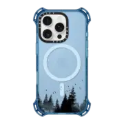iPhone 16 Pro Bounce Case MagSafe Compatible Minimal Forest Clear Case