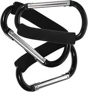 LOLIPPYY Practical Stroller Hanging Hangers Baby Stroller Organizers Carabiner for Shopping Bag Hooks