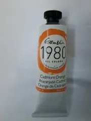 Cadmium Orange Gamblin 1980 OilColor 37ml Tube Unopened Series 3 Arts Oil Paint