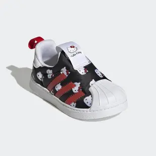 Adidas Superstar 360 I GY9214 小童 嬰兒鞋 襪套 Hello Kitty 聯名 黑紅