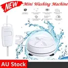3in1 Mini Washing Machine Rotating Turbine Washer Adjustable Travel Home AU NEW