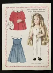 Good-Kruger’s Sew Much Love Paper Doll, 1996, by Sue Shanahan, Doll Mag. VTG