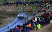 WRC Wales Rally GB 2014 Jari Matti Latvala VW WRC Action Old Photo 1