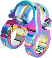 Cycle Stem Aluminum Alloy CNC Hollow Colorful Cycle Short Handlebar Stem for Mountain Cycle 31.8x35mm