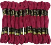 Anchor Stranded Cotton Thread for Cross Stitch/ Embroidery Color - Magenta 69